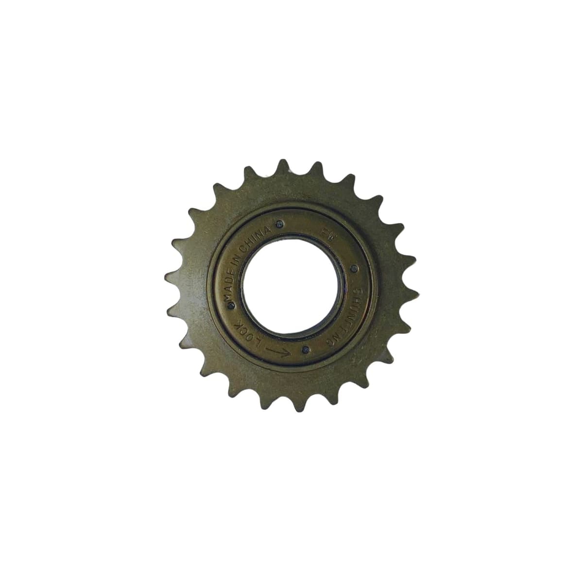 Roda Livre 1 Velocidade Shun Feng Dourado 22D