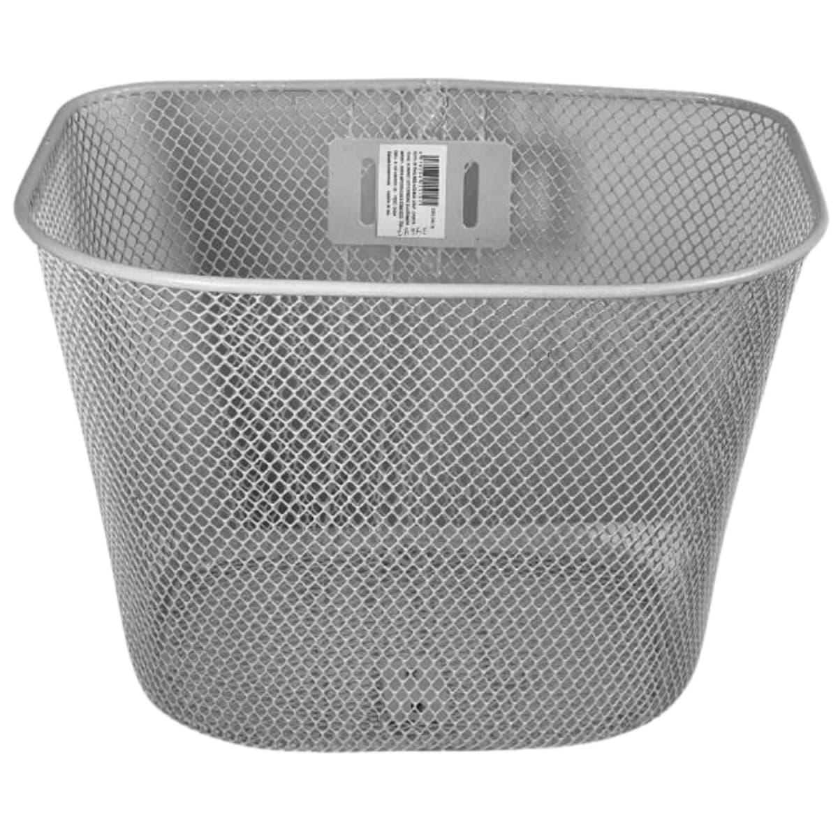 Cesta de Bicicleta Média Aro 26 Volpx Aço Branco