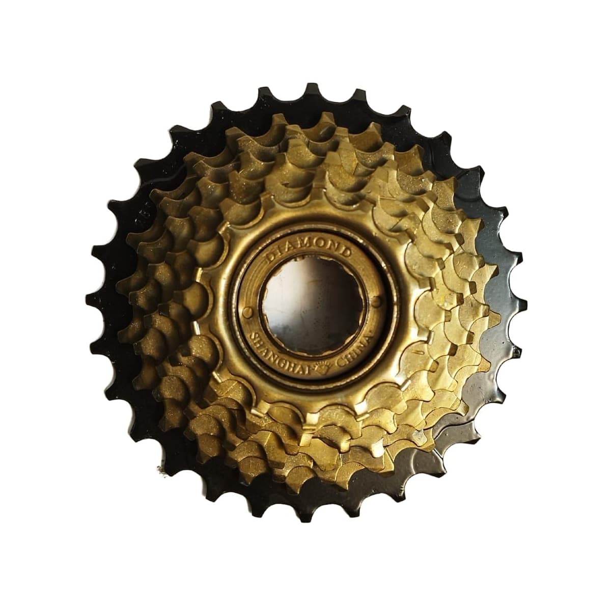 Roda Livre Catraca 7V Importado Marrom com Preto 14/28D