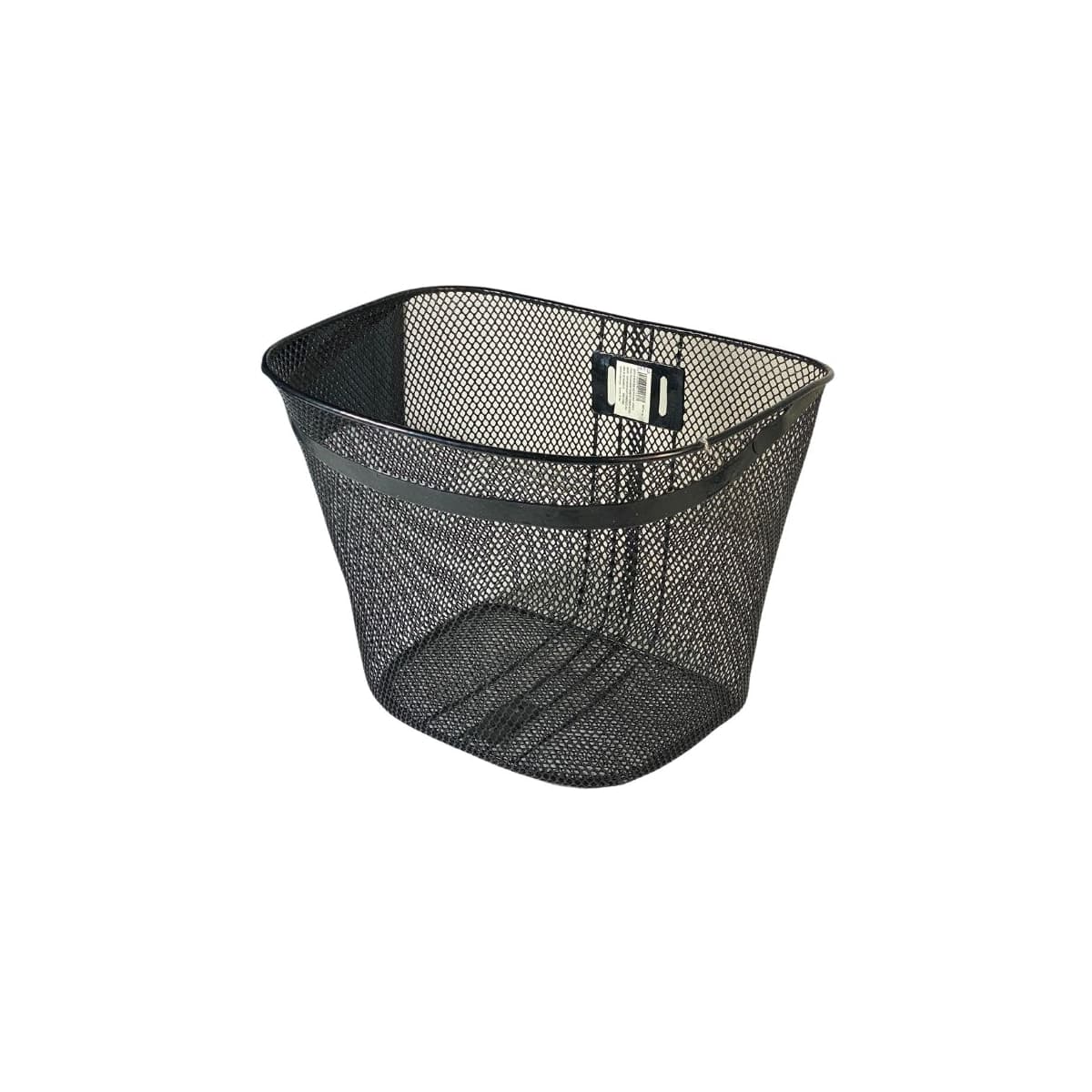 Cesta de Bicicleta Grande Aro 26 Volpx Aço Preto