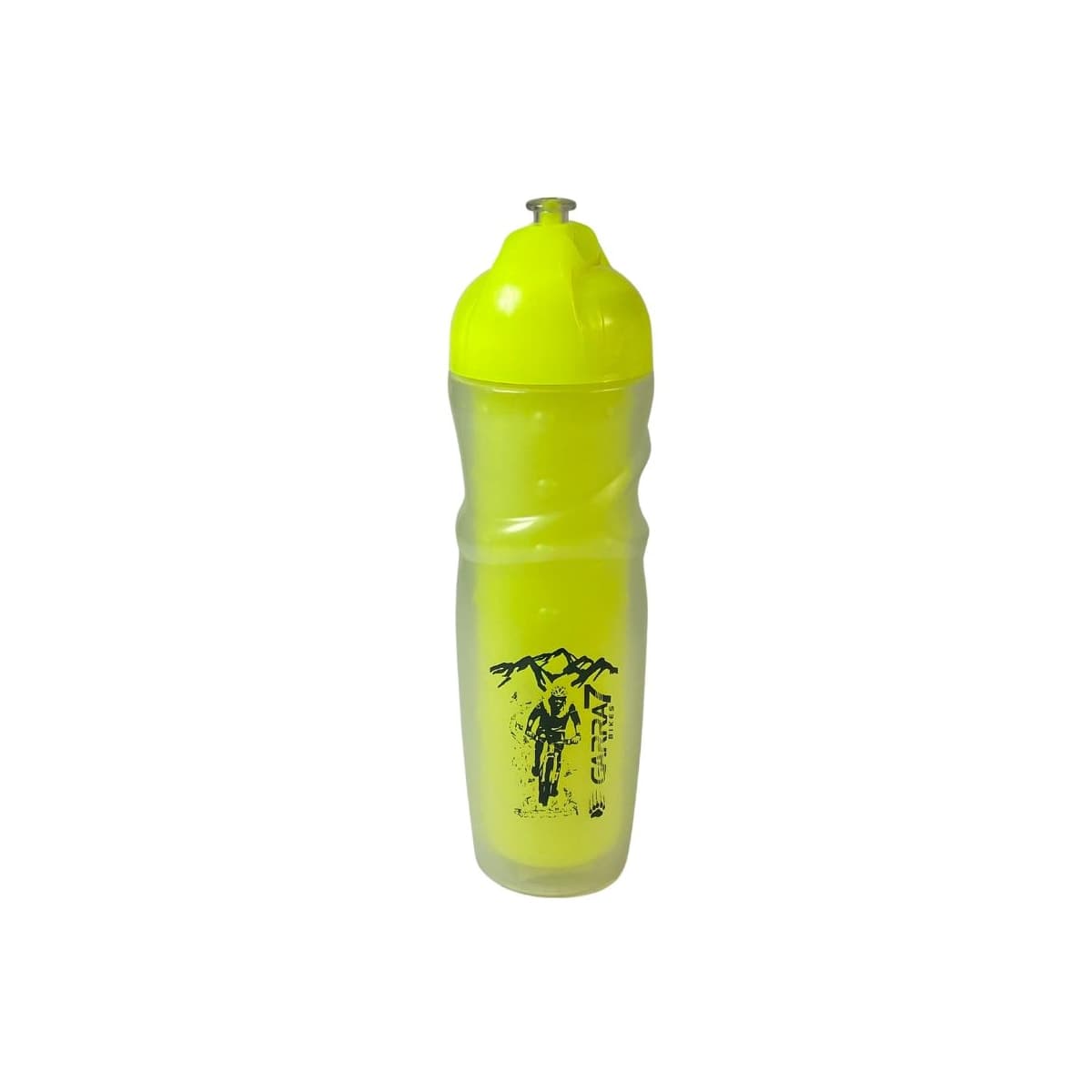 Garafa Caramanhola 600ML Garra7 Amarelo Neon