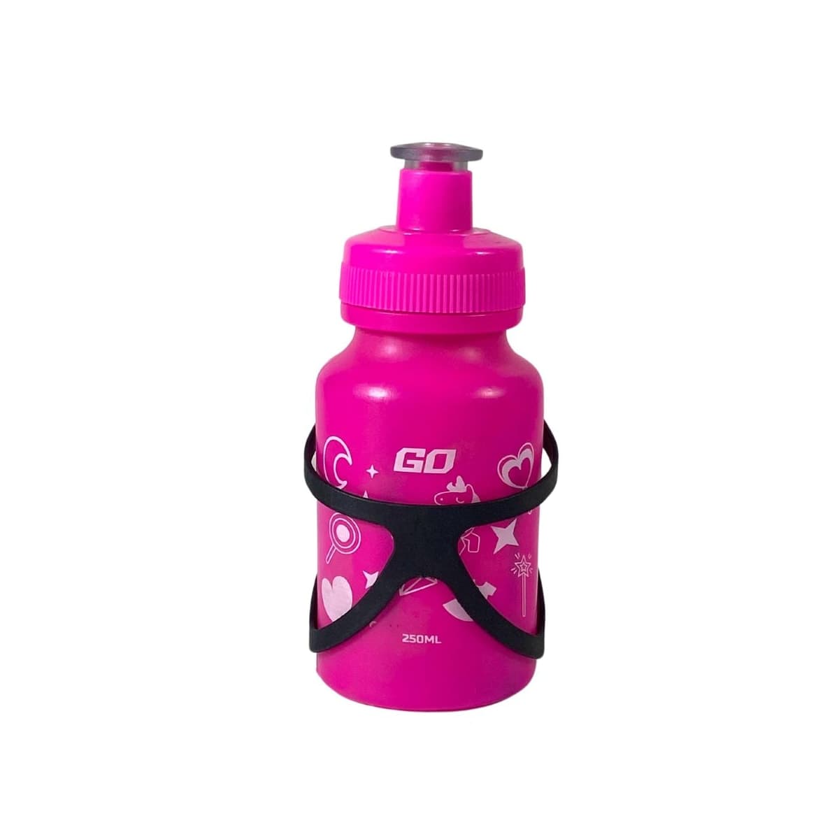 Garrafa Caramanhola 250ML Garra7 Unicórnio Rosa