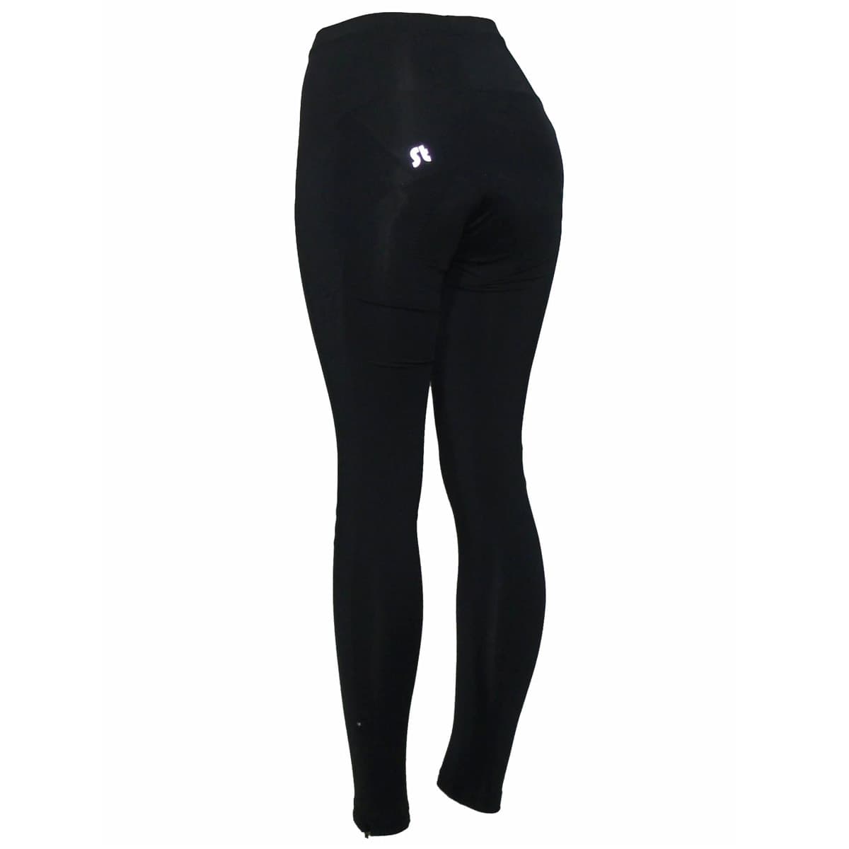 Calça de Ciclismo Feminina Stroll Forro Coolmax Preto