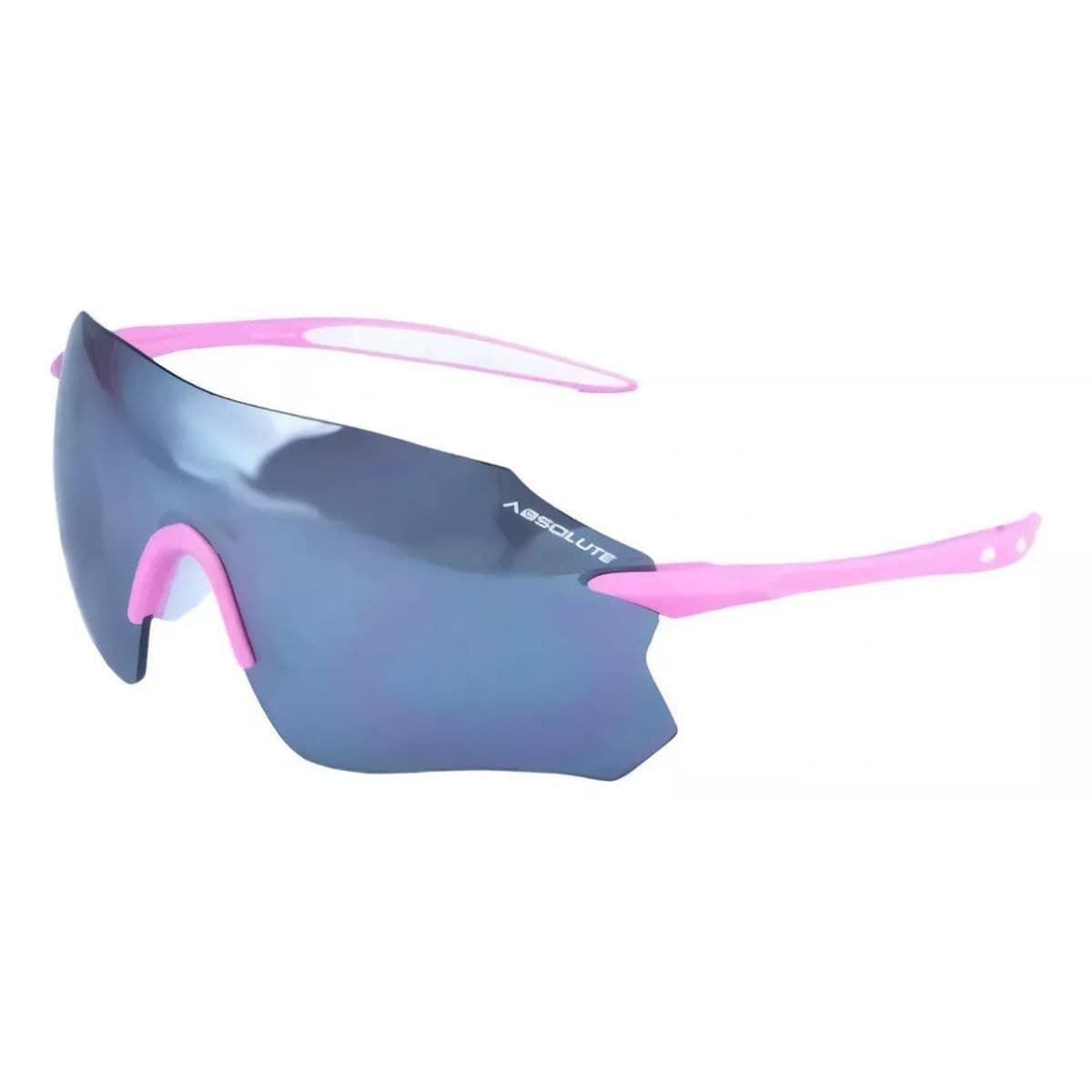Óculos Ciclismo Absolute Prime Rosa Branco Proteção UV