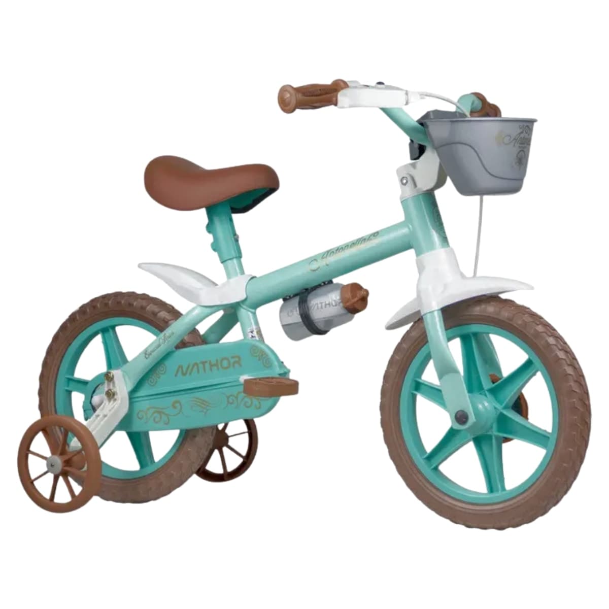 Bicicleta Aro 12 Nathor Antonella Verde