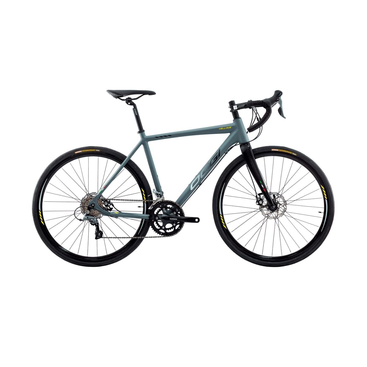 Bicicleta Speed Oggi Velloce Disc Shimano Claris Grafite 2023