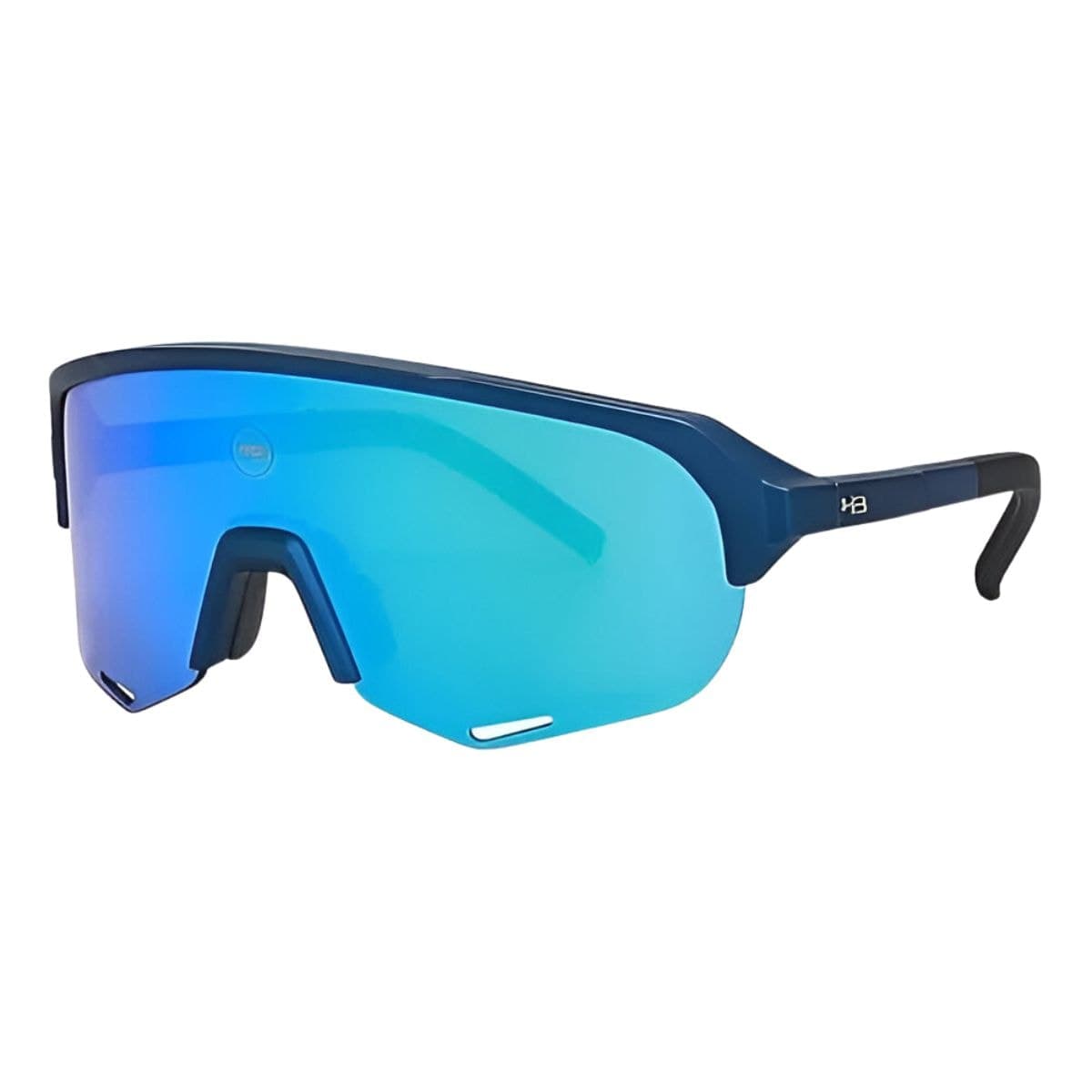 Oculos Ciclismo HB Edge R Matte Blue Chrome