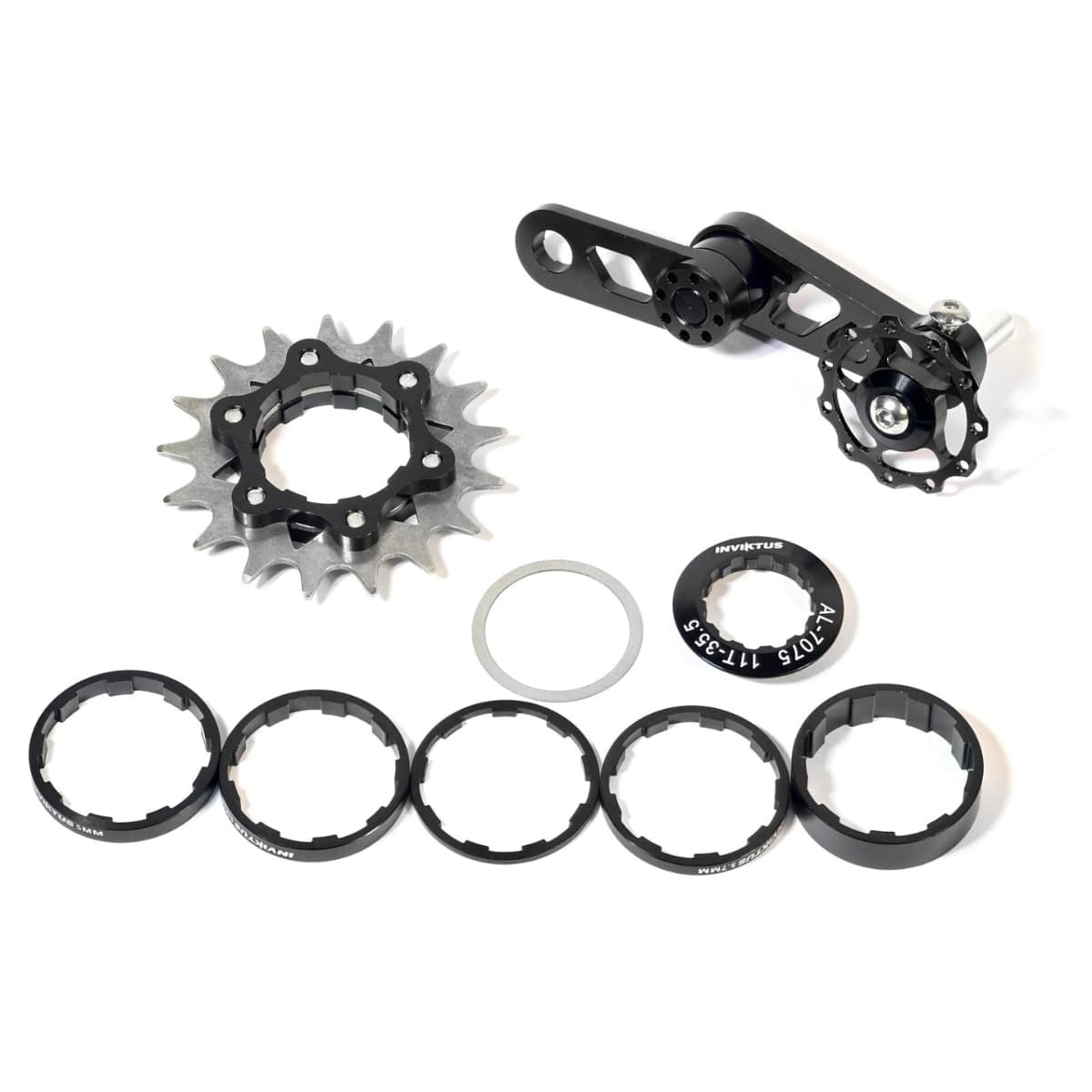 Kit Adaptador Single Inviktus Alumínio 17D