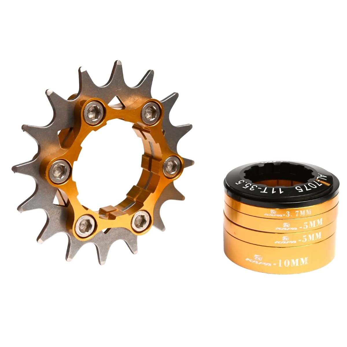 Kit Cog 16 Dentes Kapa Com Espaçador