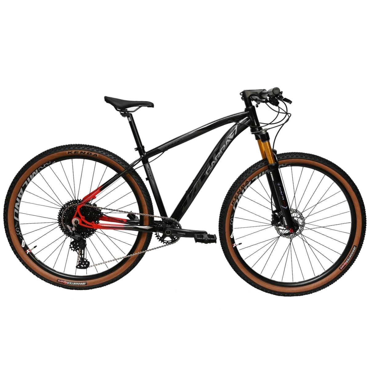 Bicicleta Aro 29 Garra7 Jaguar Deore 1x12 Suspensão Ar